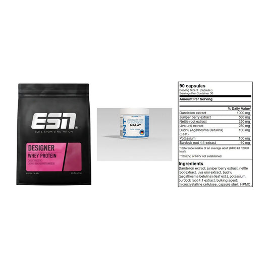 Definitionsphase-Set: ESN Designer + NNT Citrullin + GN Shred Cuts – alle enthaltenen Artikel