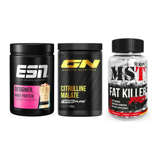 Definitionsphase-Set: ESN Designer + GN Citrulline + MST Fat Killer – alle enthaltenen Artikel