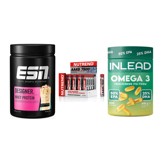 Definitionsphase-Set: ESN Designer + Nutrend AAKG + INLEAD Omega-3 – alle enthaltenen Artikel