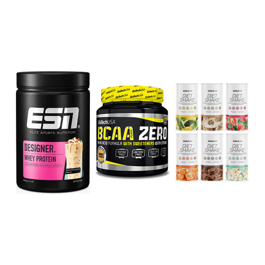 Definitionsphase-Set: ESN Designer + BioTech BCAA + BioTech Diet – alle enthaltenen Artikel
