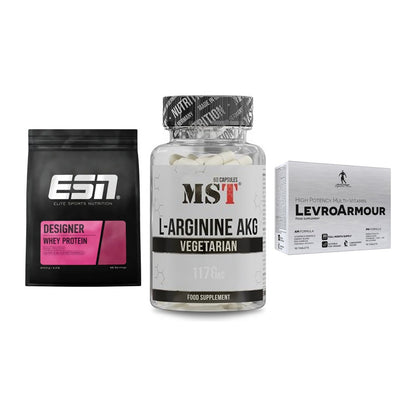 Definitionsphase-Set: ESN Designer + MST Arginin + Kevin Levrone – alle enthaltenen Artikel