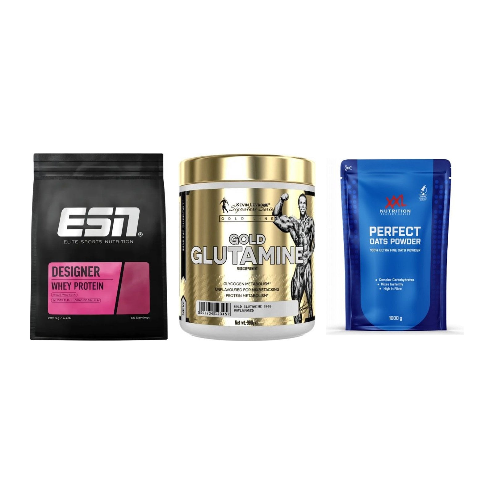 Definitionsphase-Set: ESN Designer + Kevin Levrone + XXL Nutrition – alle enthaltenen Artikel