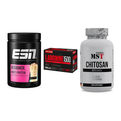 Definitionsphase-Set: ESN Designer + Body Attack + MST Chitosan – alle enthaltenen Artikel
