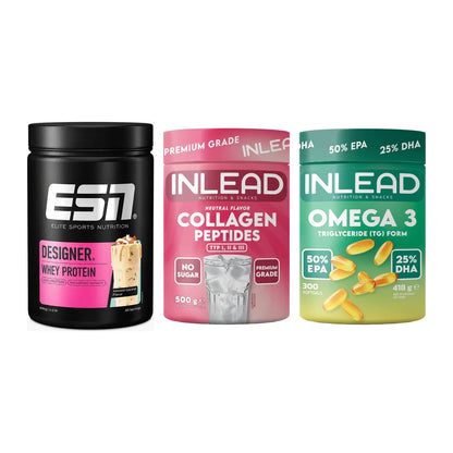 Definitionsphase-Set: ESN Designer + INLEAD Collage + INLEAD Omega-3 – alle enthaltenen Artikel