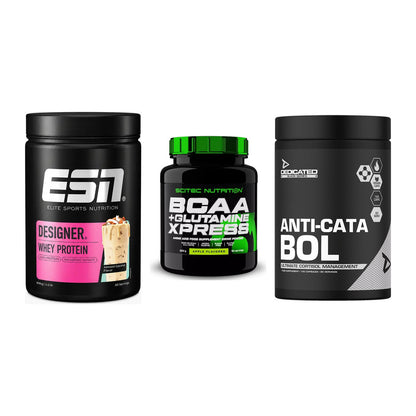 Definitionsphase-Set: ESN Designer + Scitec BCAA + Dedicated – alle enthaltenen Artikel