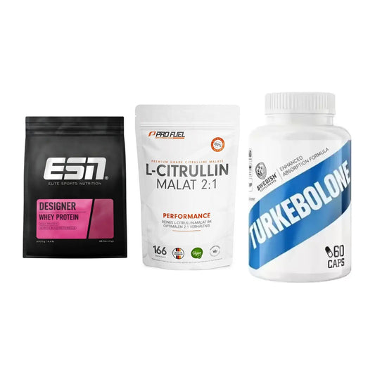 Definitionsphase-Set: ESN Designer + ProFuel L-Citr + Swedish Supple – alle enthaltenen Artikel