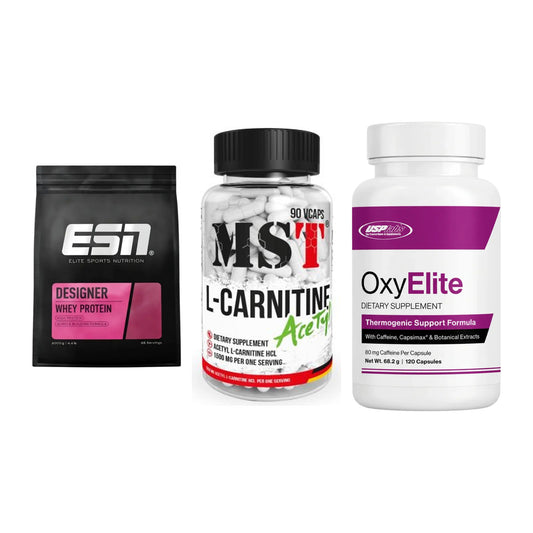 Definitionsphase-Set: ESN Designer + MST L-Carnitin + USP Labs – alle enthaltenen Artikel