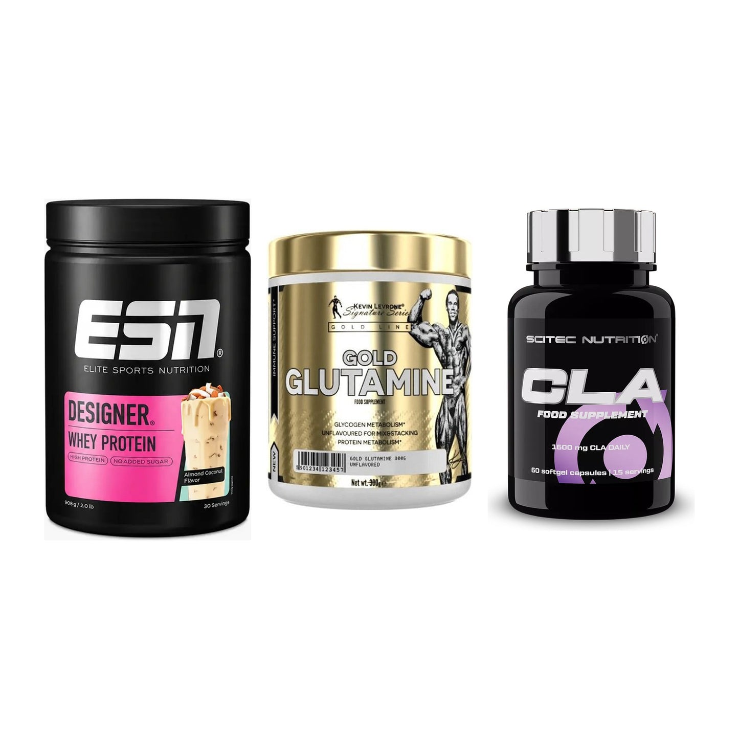 Definitionsphase-Set: ESN Designer + Kevin Levrone + Scitec CLA – alle enthaltenen Artikel