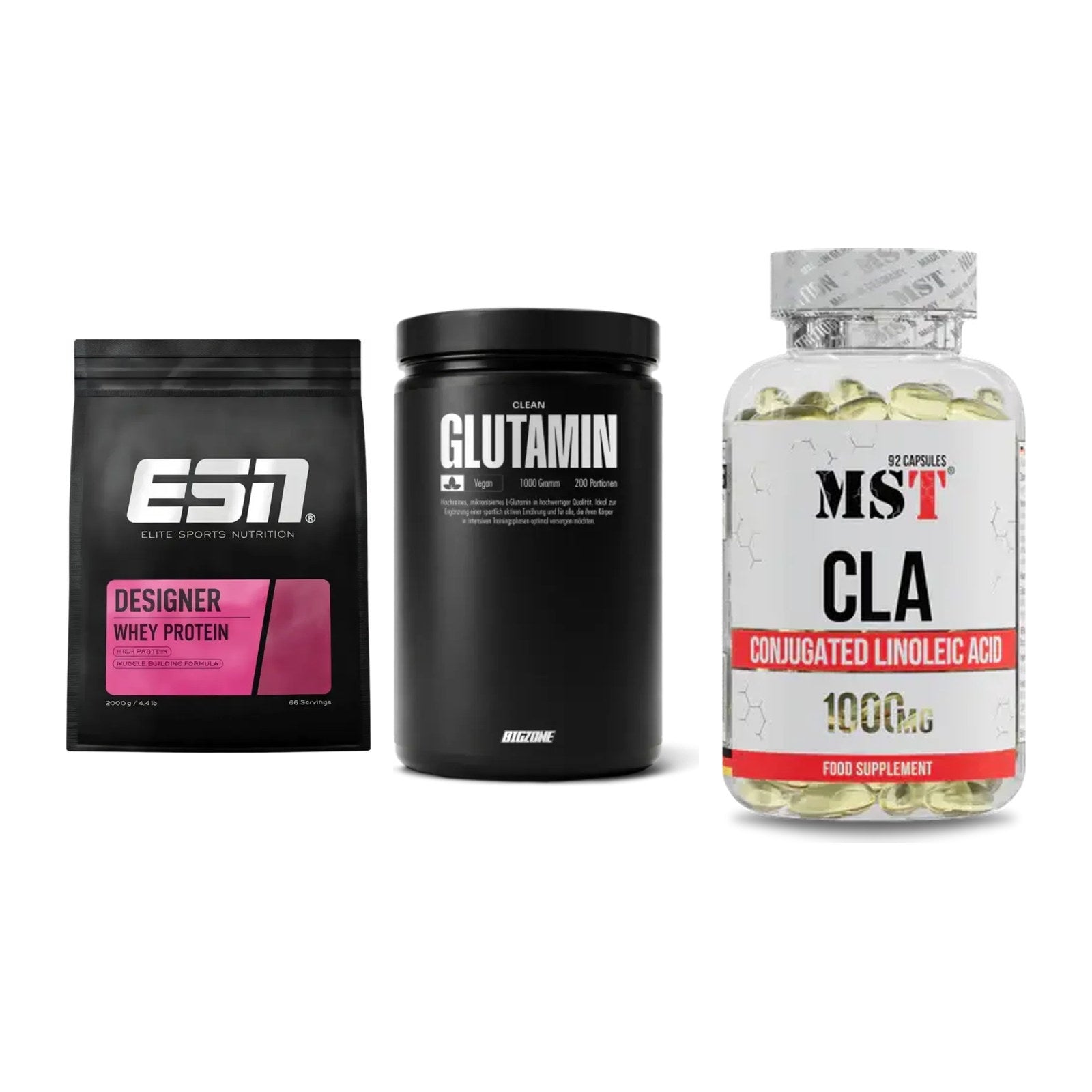 Definitionsphase-Set: ESN Designer + Big Zone + MST CLA 1000mg – alle enthaltenen Artikel