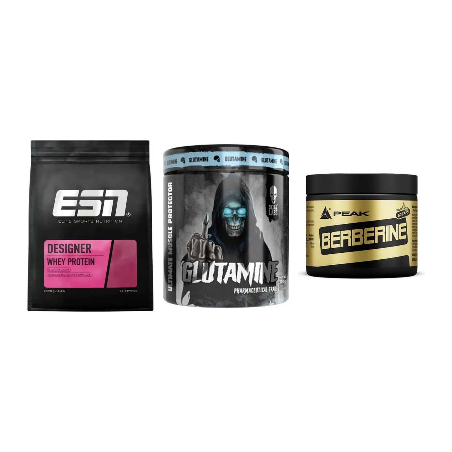 Definitionsphase-Set: ESN Designer + Skull Labs + Peak Berberine – alle enthaltenen Artikel