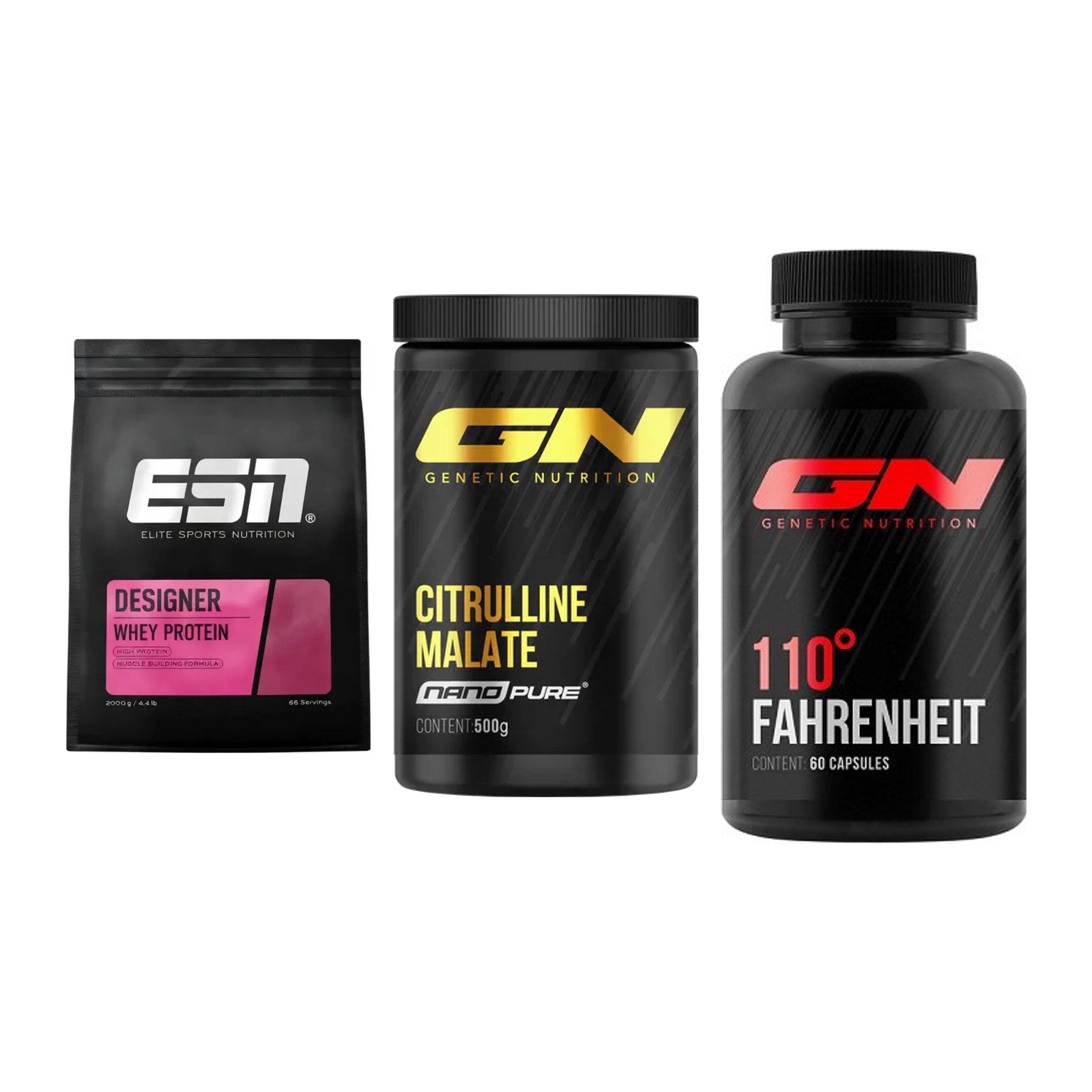 Definitionsphase-Set: ESN Designer + GN Citrulline + GN 110 Fahrenh – alle enthaltenen Artikel