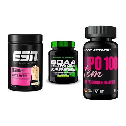 Definitionsphase-Set: ESN Designer + Scitec BCAA + Body Attack – alle enthaltenen Artikel