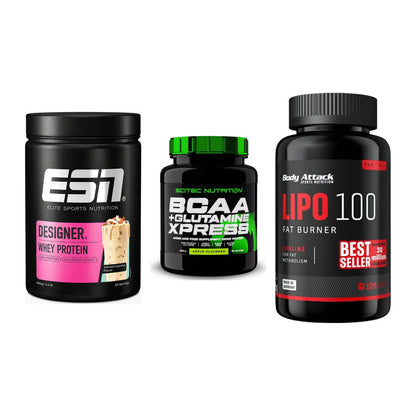 Definitionsphase-Set: ESN Designer + Scitec BCAA + Body Attack – alle enthaltenen Artikel