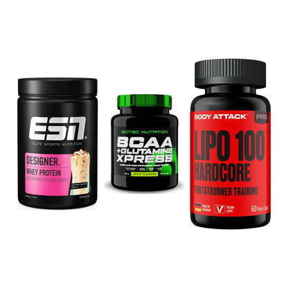 Definitionsphase-Set: ESN Designer + Scitec BCAA + Body Attack – alle enthaltenen Artikel
