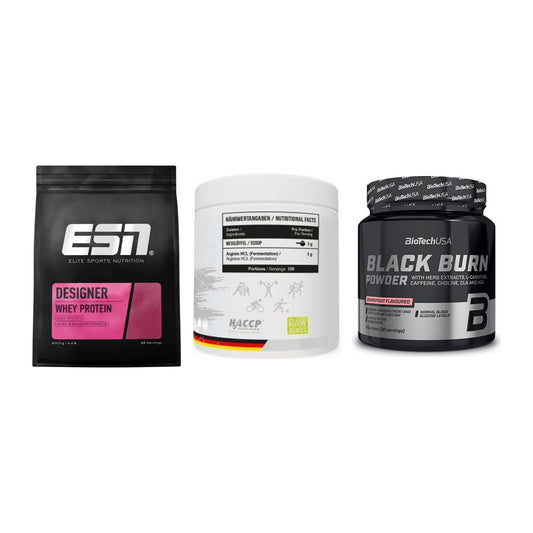 Definitionsphase-Set: ESN Designer + MST Arginine + BioTech Black – alle enthaltenen Artikel