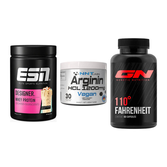Definitionsphase-Set: ESN Designer + NNT Arginin + GN 110 Fahrenh – alle enthaltenen Artikel