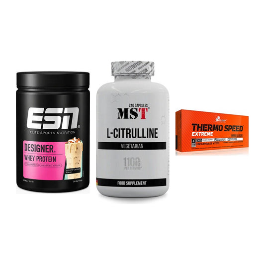 Definitionsphase-Set: ESN Designer + MST Citrulline + Olimp Thermo – alle enthaltenen Artikel