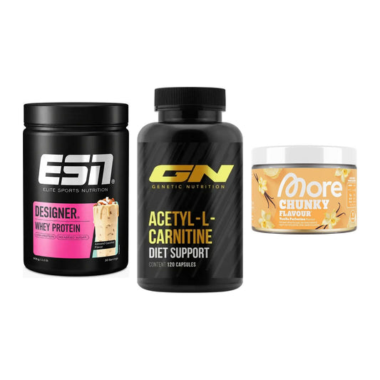 Definitionsphase-Set: ESN Designer + GN Acetyl + More Nutrition – alle enthaltenen Artikel