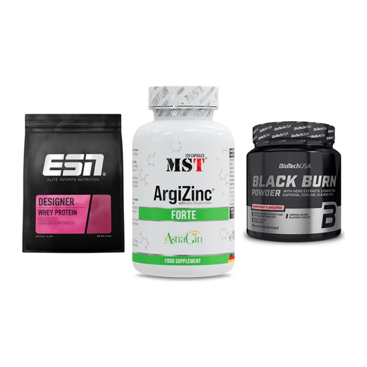 Definitionsphase-Set: ESN Designer + MST ArgiZinc + BioTech Black – alle enthaltenen Artikel