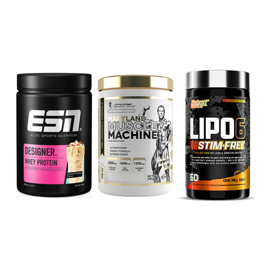 Definitionsphase-Set: ESN Designer + Kevin Levrone + Nutrex Lipo 6 – alle enthaltenen Artikel