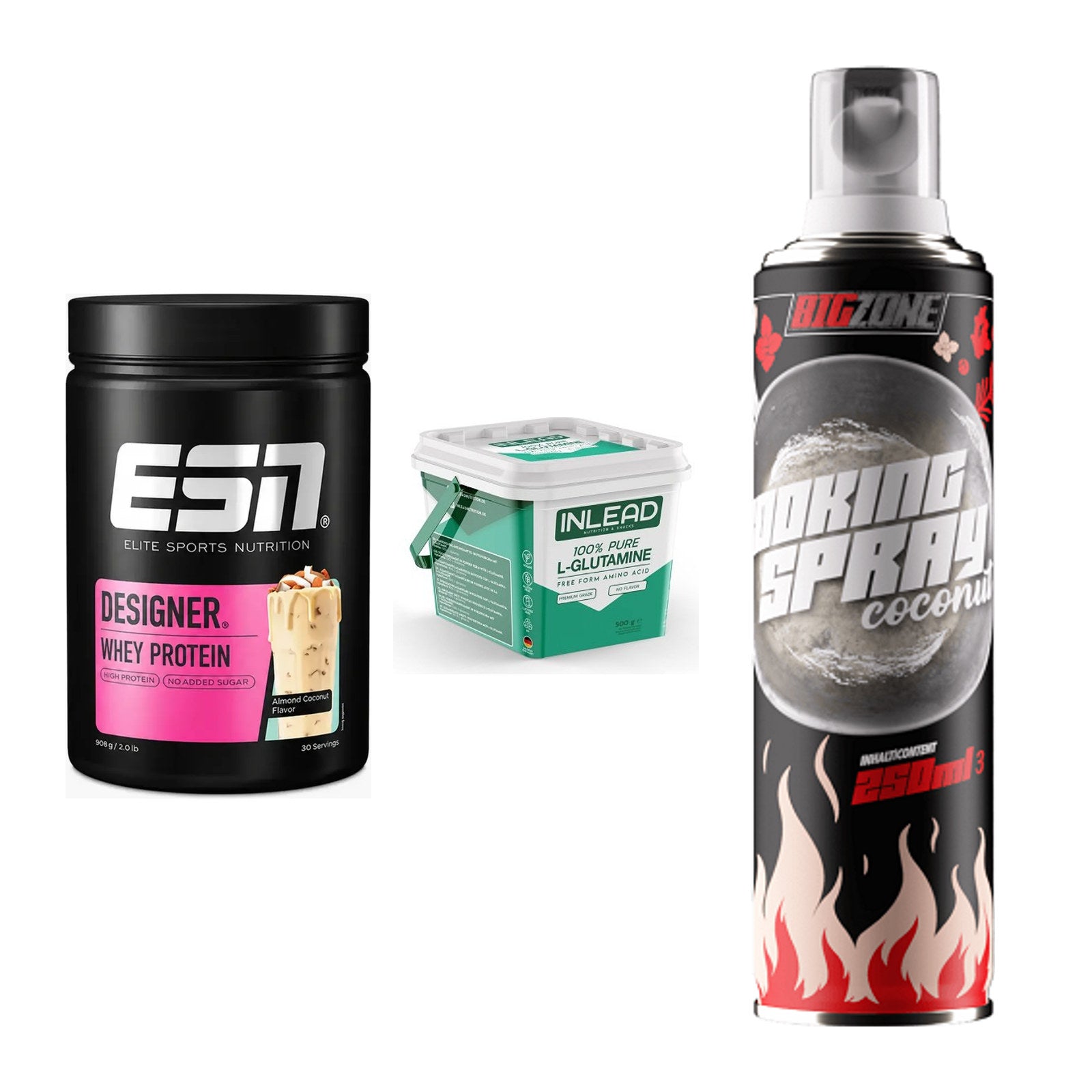 Definitionsphase-Set: ESN Designer + INLEAD L-Gluta + Big Zone – alle enthaltenen Artikel