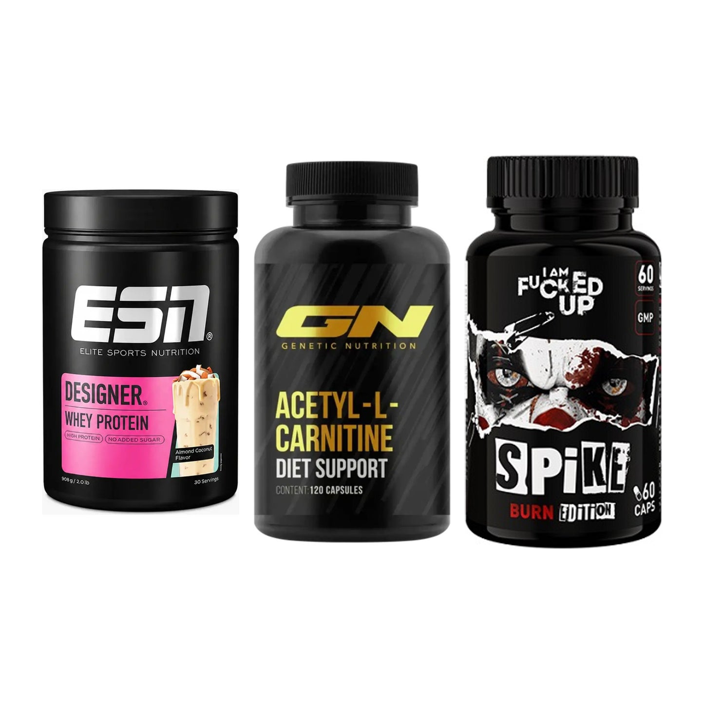 Definitionsphase-Set: ESN Designer + GN Acetyl + Swedish Supple – alle enthaltenen Artikel
