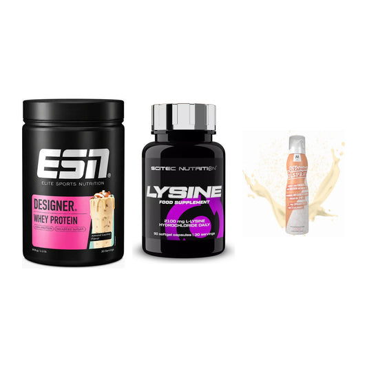 Definitionsphase-Set: ESN Designer + Scitec Lysine + More Nutrition – alle enthaltenen Artikel