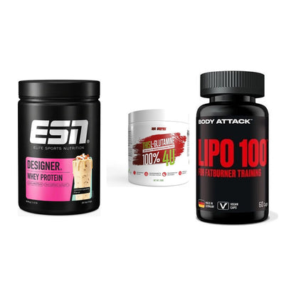 Definitionsphase-Set: ESN Designer + BPS-Pharma + Body Attack – alle enthaltenen Artikel