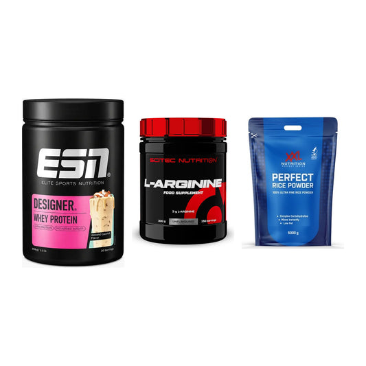 Definitionsphase-Set: ESN Designer + Scitec Arginin + XXL Nutrition – alle enthaltenen Artikel