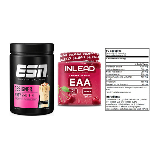 Definitionsphase-Set: ESN Designer Whey + INLEAD EAA + GN Shred Cuts – alle enthaltenen Artikel