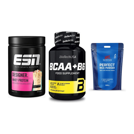 Definitionsphase-Set: ESN Designer + BioTech BCAA+B + XXL Nutrition – alle enthaltenen Artikel