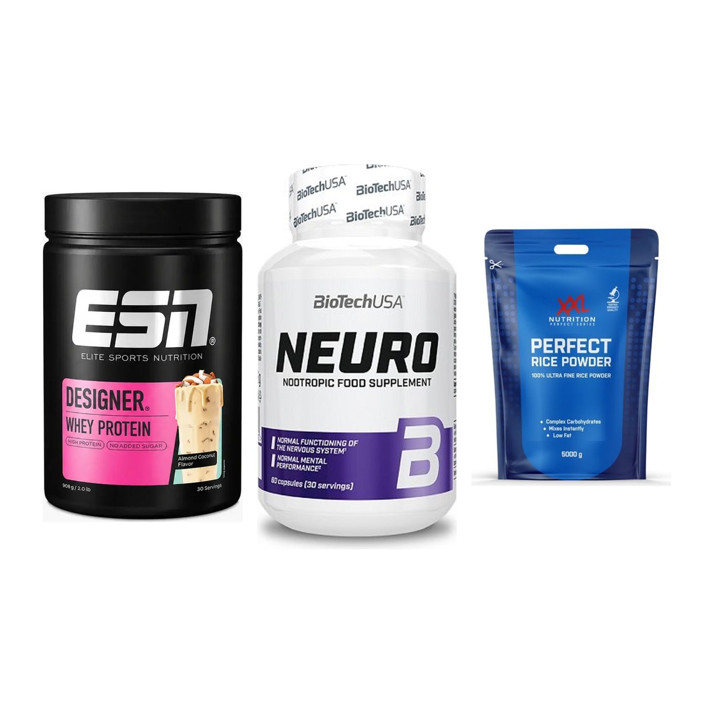 Definitionsphase-Set: ESN Designer + BioTech Neuro + XXL Nutrition – alle enthaltenen Artikel