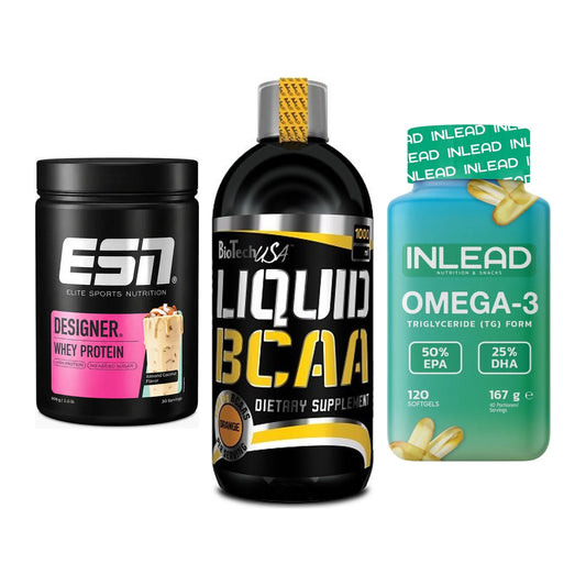 Definitionsphase-Set: ESN Designer + BioTech Liquid + INLEAD Omega-3 – alle enthaltenen Artikel
