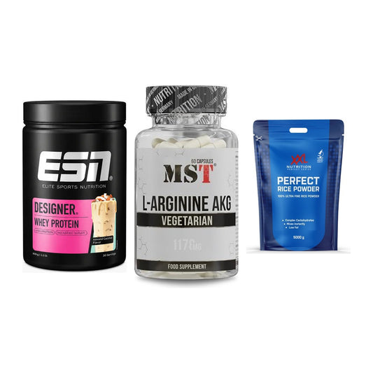 Definitionsphase-Set: ESN Designer + MST Arginin + XXL Nutrition – alle enthaltenen Artikel