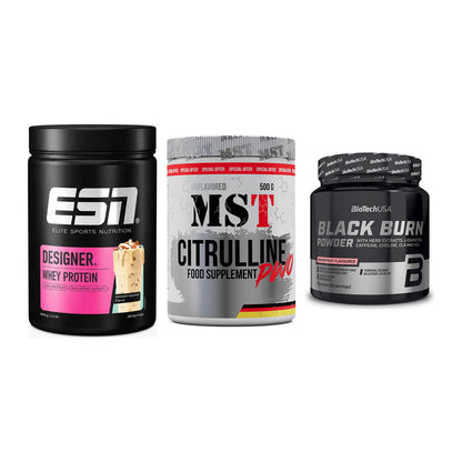 Definitionsphase-Set: ESN Designer + MST Citrulline + BioTech Black – alle enthaltenen Artikel