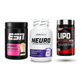 Definitionsphase-Set: ESN Designer + BioTech Neuro + Nutrex Lipo 6 – alle enthaltenen Artikel