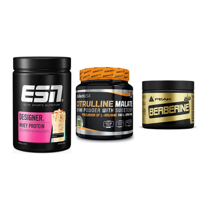 Definitionsphase-Set: ESN Designer + BioTech Citrul + Peak Berberine – alle enthaltenen Artikel