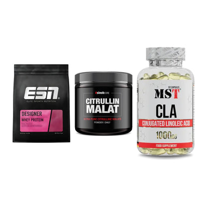 Definitionsphase-Set: ESN Designer + Sinob Core + MST CLA 1000mg – alle enthaltenen Artikel