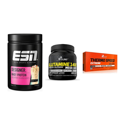 Definitionsphase-Set: ESN Designer + Olimp L-Glutam + Olimp Thermo – alle enthaltenen Artikel