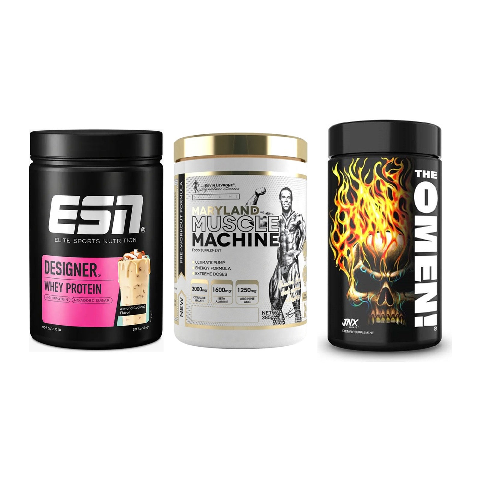 Definitionsphase-Set: ESN Designer + Kevin Levrone + JNX Sports – alle enthaltenen Artikel