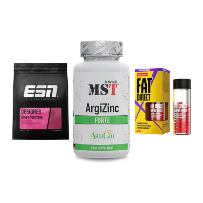 Definitionsphase-Set: ESN Designer + MST ArgiZinc + Nutrend Fat – alle enthaltenen Artikel