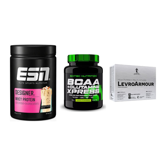 Definitionsphase-Set: ESN Designer + Scitec BCAA + Kevin Levrone – alle enthaltenen Artikel