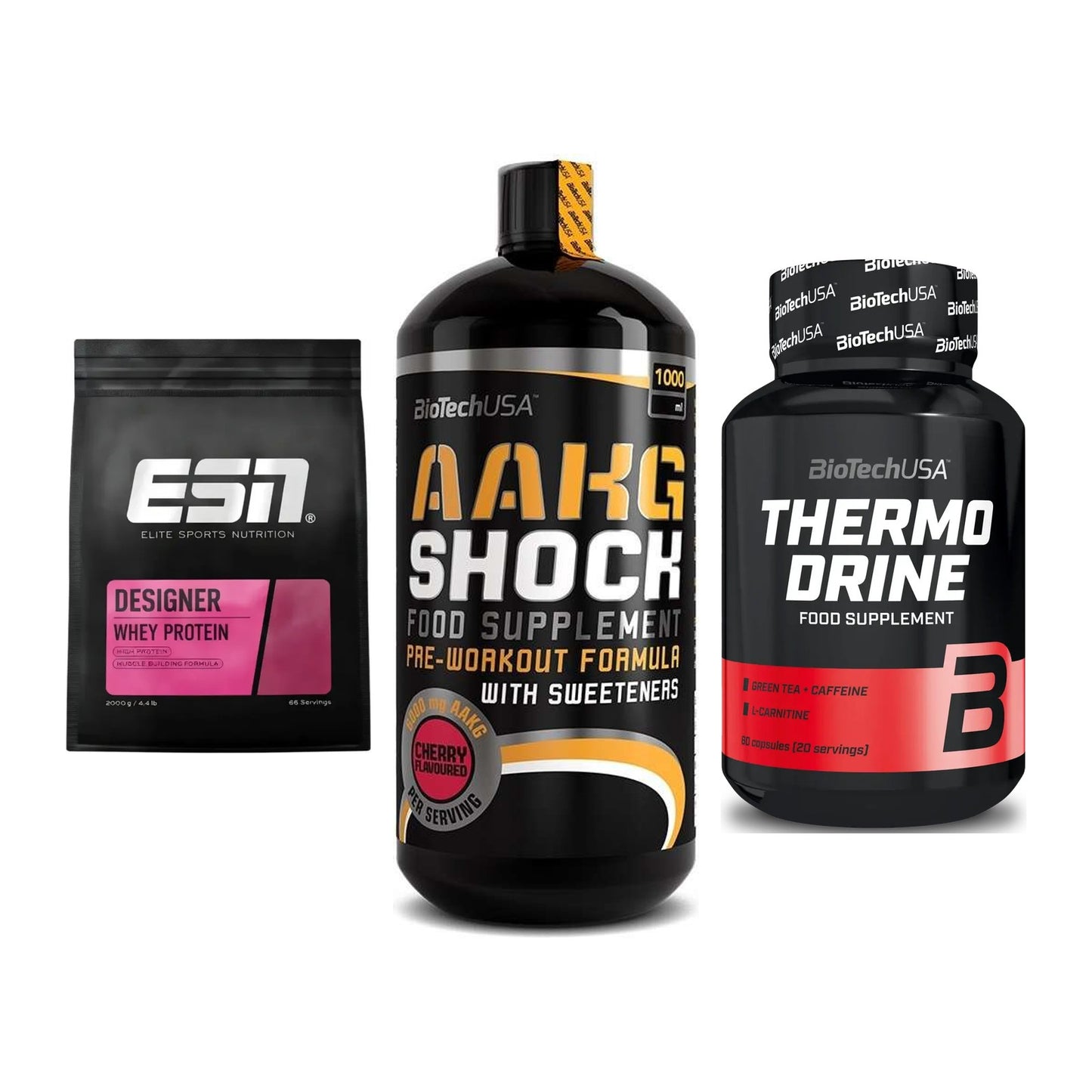 Definitionsphase-Set: ESN Designer + BioTech AAKG + BioTech Thermo – alle enthaltenen Artikel
