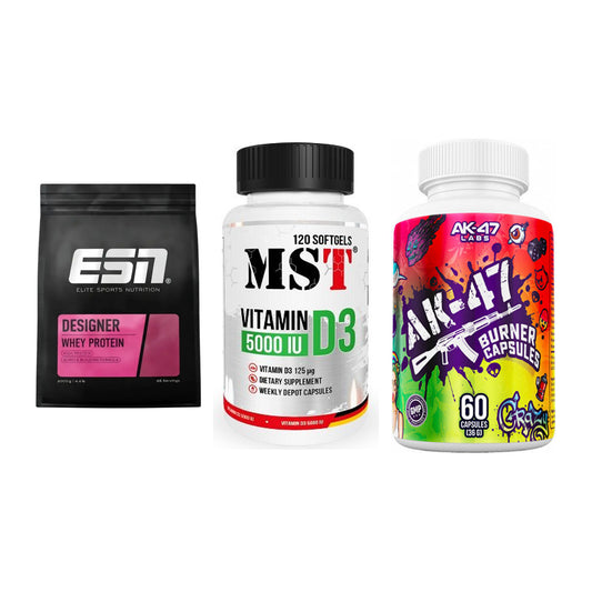 Definitionsphase-Set: ESN Designer + MST Vitamin D3 + AK47 Labs – alle enthaltenen Artikel