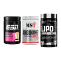 Definitionsphase-Set: ESN Designer + MST Arginine + Nutrex Lipo 6 – alle enthaltenen Artikel