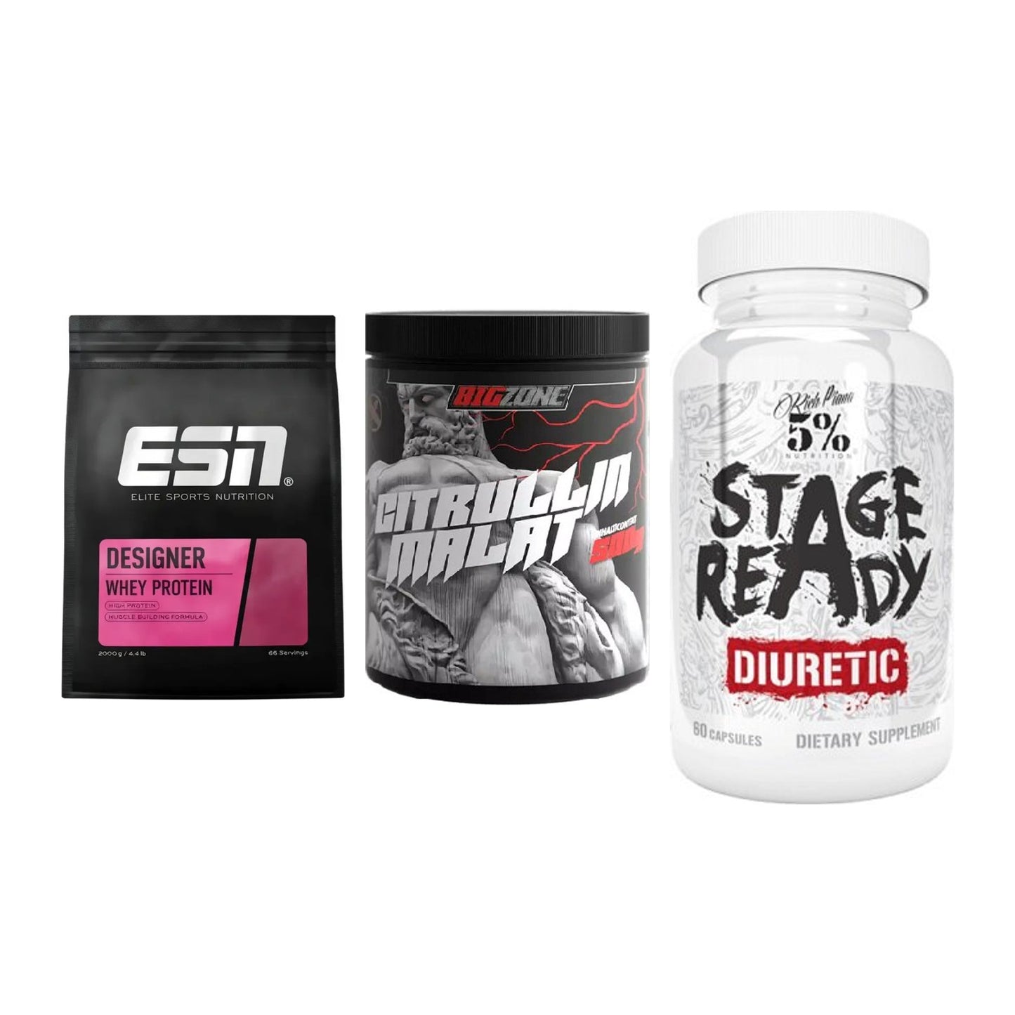 Definitionsphase-Set: ESN Designer + Big Zone + 5% Nutrition – alle enthaltenen Artikel