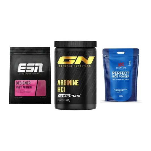 Definitionsphase-Set: ESN Designer + GN Arginine + XXL Nutrition – alle enthaltenen Artikel