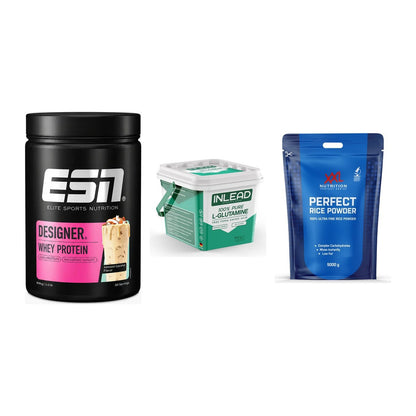 Definitionsphase-Set: ESN Designer + INLEAD L-Gluta + XXL Nutrition – alle enthaltenen Artikel
