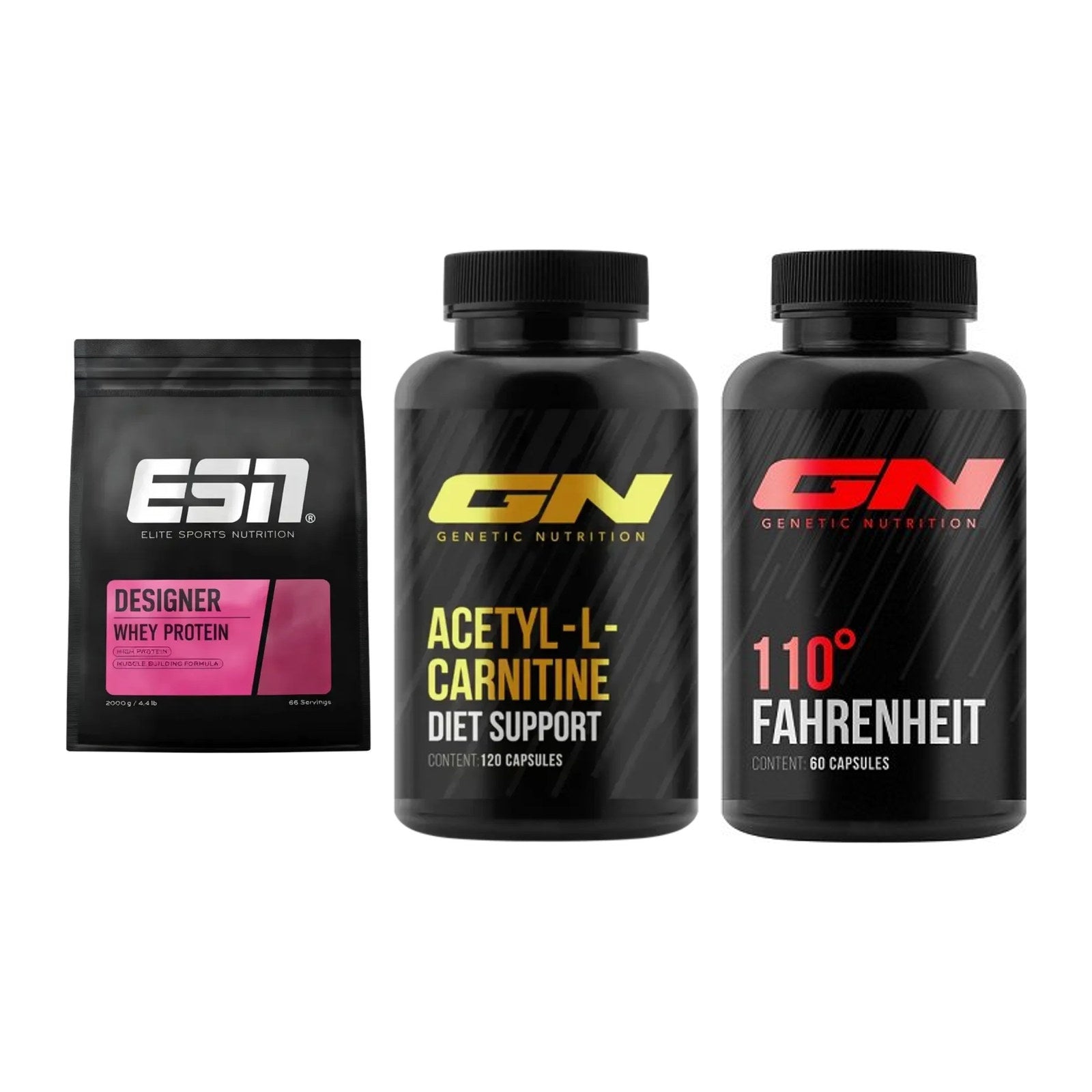 Definitionsphase-Set: ESN Designer + GN Acetyl + GN 110 Fahrenh – alle enthaltenen Artikel