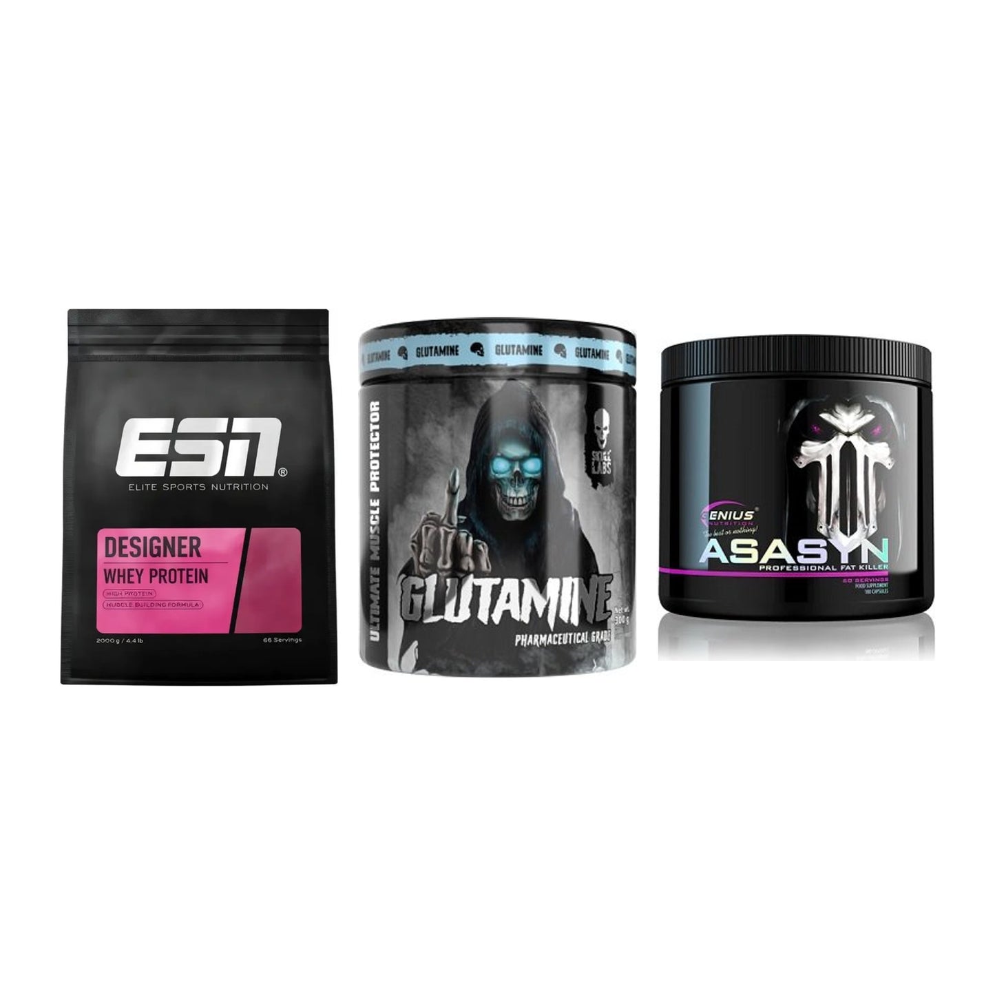 Definitionsphase-Set: ESN Designer + Skull Labs + Genius Nutriti – alle enthaltenen Artikel